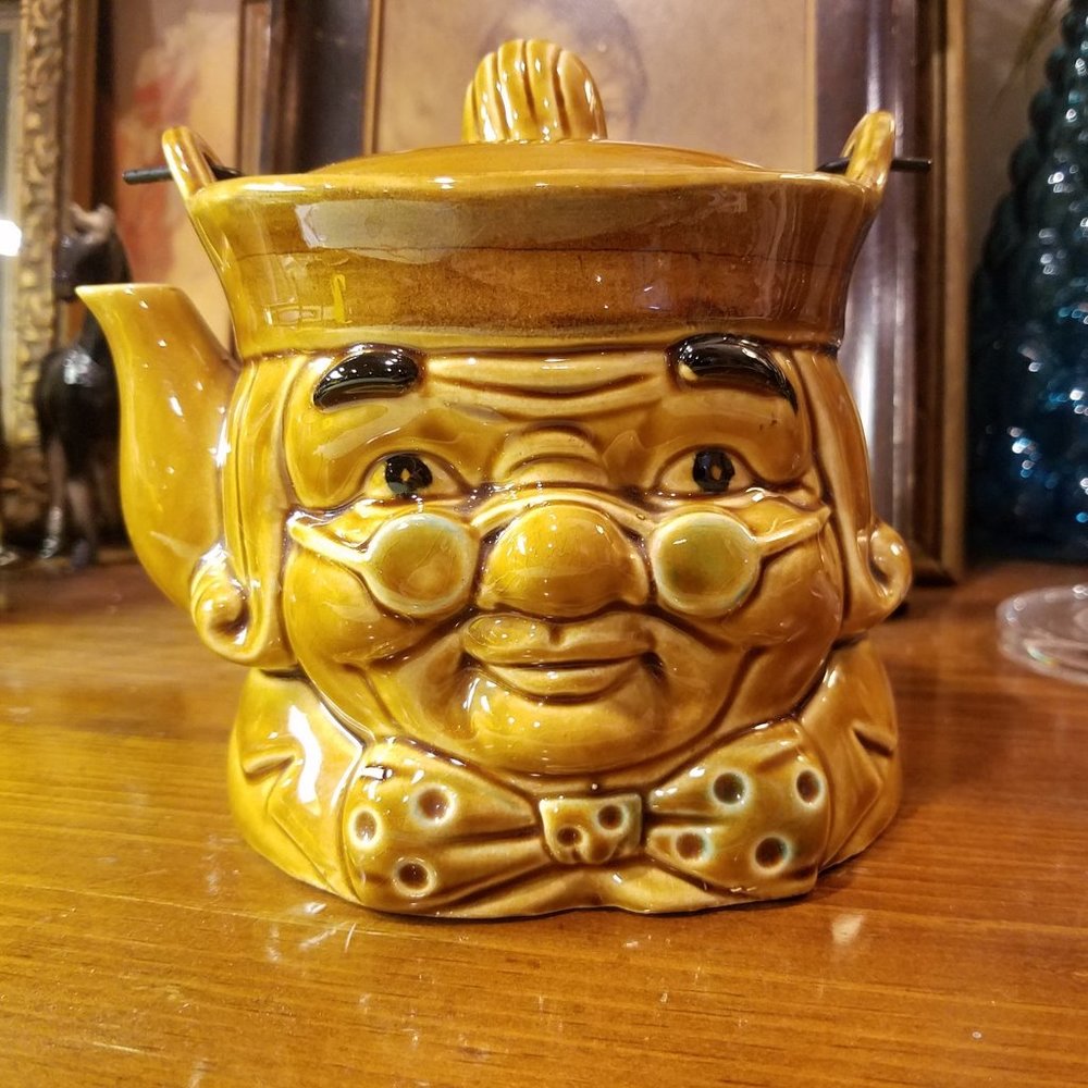 Vintage Ben Franklin Teapot Made in Japan